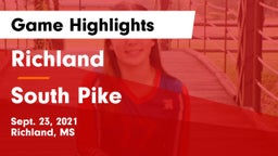 Richland  vs South Pike Game Highlights - Sept. 23, 2021