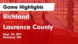 Richland  vs Laurence County Game Highlights - Sept. 30, 2021
