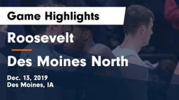 Roosevelt  vs Des Moines North  Game Highlights - Dec. 13, 2019