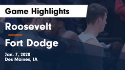 Roosevelt  vs Fort Dodge  Game Highlights - Jan. 7, 2020