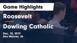 Roosevelt  vs Dowling Catholic  Game Highlights - Dec. 10, 2019