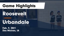 Roosevelt  vs Urbandale  Game Highlights - Feb. 9, 2021