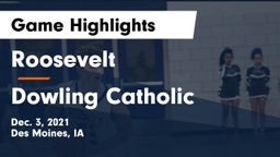 Roosevelt  vs Dowling Catholic  Game Highlights - Dec. 3, 2021