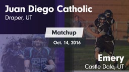 Matchup: Juan Diego Catholic vs. Emery  2016