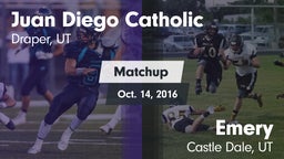 Matchup: Juan Diego Catholic vs. Emery  2015