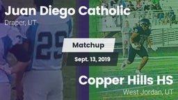 Matchup: Juan Diego Catholic vs. Copper Hills HS 2019