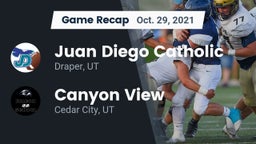 Recap: Juan Diego Catholic  vs. Canyon View  2021