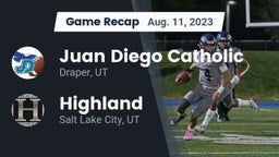 Recap: Juan Diego Catholic  vs. Highland  2023