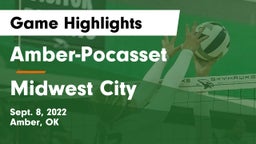 Amber-Pocasset  vs Midwest City  Game Highlights - Sept. 8, 2022