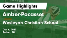 Amber-Pocasset  vs Wesleyan Christian School Game Highlights - Oct. 6, 2022