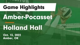 Amber-Pocasset  vs Holland Hall  Game Highlights - Oct. 13, 2022