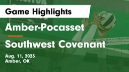Amber-Pocasset  vs Southwest Covenant  Game Highlights - Aug. 11, 2023