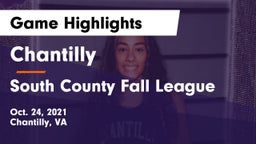 Chantilly  vs South County Fall League Game Highlights - Oct. 24, 2021