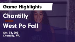 Chantilly  vs West Po Fall Game Highlights - Oct. 31, 2021