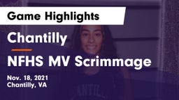 Chantilly  vs NFHS MV Scrimmage Game Highlights - Nov. 18, 2021