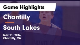 Chantilly  vs South Lakes  Game Highlights - Nov 21, 2016
