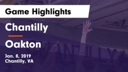 Chantilly  vs Oakton  Game Highlights - Jan. 8, 2019