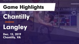 Chantilly  vs Langley  Game Highlights - Dec. 13, 2019