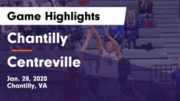 Chantilly  vs Centreville  Game Highlights - Jan. 28, 2020