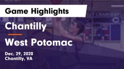 Chantilly  vs West Potomac  Game Highlights - Dec. 29, 2020