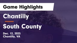 Chantilly  vs South County  Game Highlights - Dec. 12, 2023