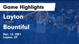 Layton  vs Bountiful  Game Highlights - Dec. 14, 2021