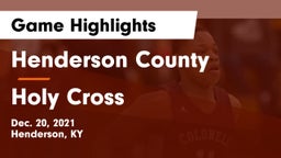 Henderson County  vs Holy Cross  Game Highlights - Dec. 20, 2021