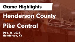 Henderson County  vs Pike Central  Game Highlights - Dec. 16, 2023