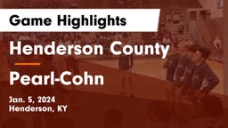 Henderson County  vs Pearl-Cohn  Game Highlights - Jan. 5, 2024