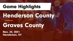 Henderson County  vs Graves County  Game Highlights - Nov. 24, 2021