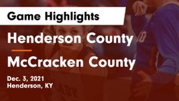 Henderson County  vs McCracken County  Game Highlights - Dec. 3, 2021