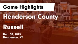 Henderson County  vs Russell  Game Highlights - Dec. 30, 2023