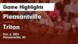 Pleasantville  vs Triton  Game Highlights - Oct. 6, 2023