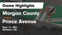 Morgan County  vs Prince Avenue  Game Highlights - Sept. 21, 2021