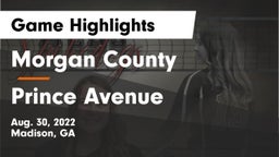 Morgan County  vs Prince Avenue  Game Highlights - Aug. 30, 2022