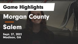 Morgan County  vs Salem Game Highlights - Sept. 27, 2022