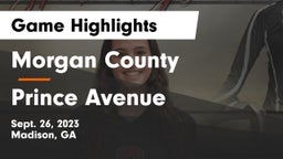 Morgan County  vs Prince Avenue  Game Highlights - Sept. 26, 2023