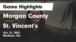 Morgan County  vs St. Vincent’s Game Highlights - Oct. 21, 2023