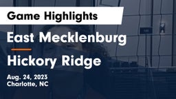 East Mecklenburg  vs Hickory Ridge  Game Highlights - Aug. 24, 2023