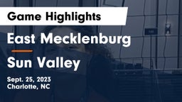 East Mecklenburg  vs Sun Valley  Game Highlights - Sept. 25, 2023