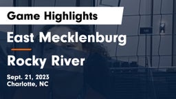 East Mecklenburg  vs Rocky River  Game Highlights - Sept. 21, 2023