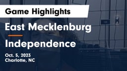 East Mecklenburg  vs Independence  Game Highlights - Oct. 5, 2023