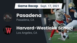 Recap: Pasadena  vs. Harvard-Westlake School 2021