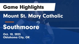 Mount St. Mary Catholic  vs Southmoore  Game Highlights - Oct. 10, 2023