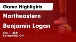 Northeastern  vs Benjamin Logan  Game Highlights - Oct. 7, 2021