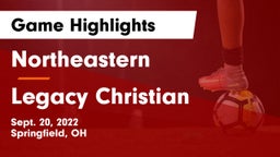 Northeastern  vs Legacy Christian Game Highlights - Sept. 20, 2022