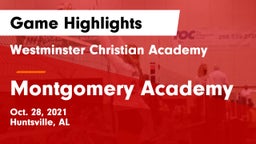 Westminster Christian Academy vs Montgomery Academy  Game Highlights - Oct. 28, 2021