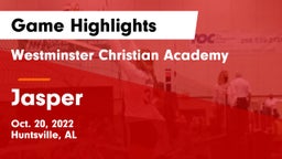 Westminster Christian Academy vs Jasper  Game Highlights - Oct. 20, 2022