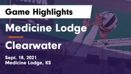Medicine Lodge  vs Clearwater  Game Highlights - Sept. 18, 2021
