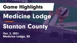 Medicine Lodge  vs Stanton County  Game Highlights - Oct. 2, 2021